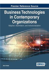 Business Technologies in Contemporary Organizations