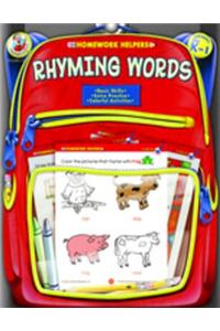 Rhyming Words, Grades Pk - 1