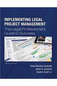 Implementing Legal Project Management