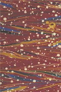 Journal Abstract Old World Design Marbleized