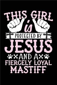 This Girl Is Protected By Jesus And A Fiercely Loyal Mastiff