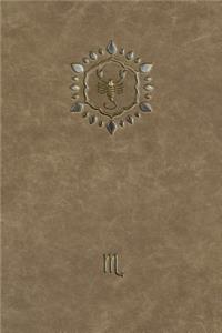 Monogram Scorpio Journal