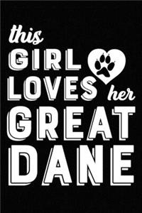 This Girl Loves Her Great Dane