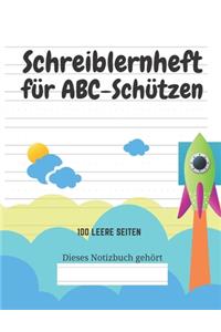 Schreiblernheft für ABC-Schützen