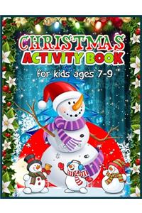 Christmas Activity Book for Kids Ages 7-9