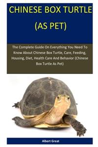 Chinese Box Turtle As Pet