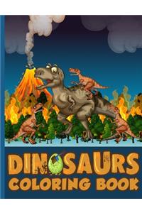 Dinosaur Coloring Book