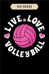Volleyball Journal Notebook