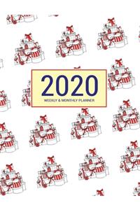 2020 Planner Weekly & Monthly 8.5x11 Inch