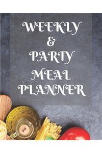 Weekly Meal & Party Planner