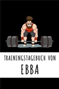 Trainingstagebuch von Ebba