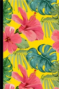 Tropical Flowers Notebook