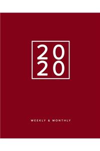 2020 Weekly & Monthly