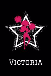 Victoria Cheerleading Notebook