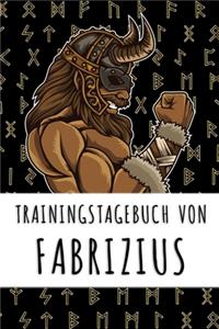 Trainingstagebuch von Fabrizius
