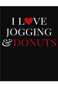 I Love Jogging & Donuts