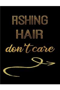 Fishing Hair Don't Care