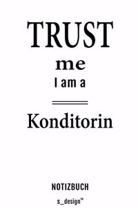 Notizbuch für Konditoren / Konditorin