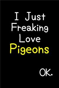 I Just Freaking Love Pigeons Ok.