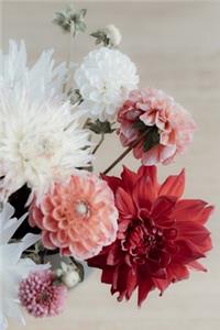 Summer Dahlia Flowers Journal