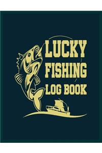 Lucky Fishing Log Book