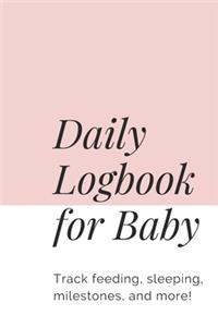 Daily Logbook for Baby