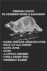 Things I Have In Common With A Raccoon