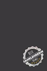 Beste Fahrlehrerin der Welt