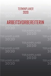 Terminplaner 2020 Arbeitsvorbereiterin