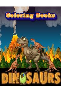 Dinosaurs Coloring Books