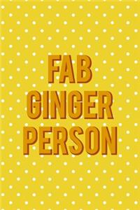 Fab Ginger Person
