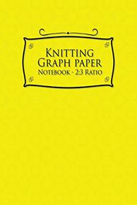 Knitting Graph Paper Notebook - 2