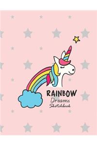 Rainbow dream sketchbook