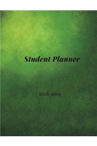Student Planner 2018-2019: Student Planner Book, High School Student Planners, Undated Student Planner, College Weekly Planner, Elementary Student Planners, 2018-2019 Academic Planner, Grunge Theme