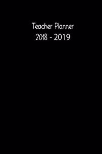Teacher Planner 2018 - 2019