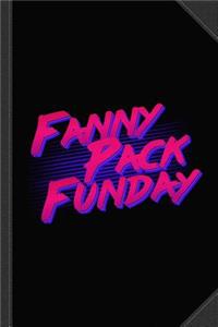 Fanny Pack Funday Journal Notebook
