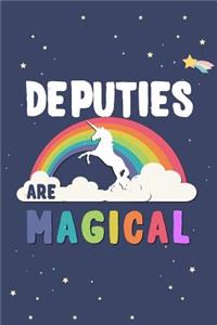 Deputies Are Magical Journal Notebook