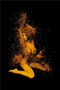 Exploding Young Woman Abstract Art