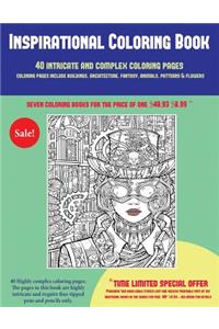 Inspirational Coloring Book (40 Complex and Intricate Coloring Pages)