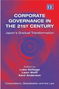Corporate Governance in the 21st Century
