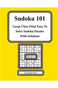 Sudoku 101 Book 6