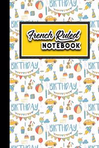 French Ruled Notebook