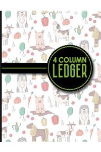 4 Column Ledger