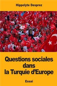 Questions sociales dans la Turquie d'Europe