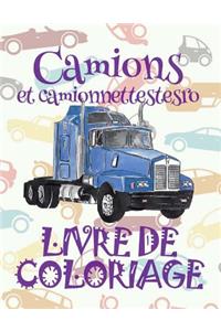 Camions et camionnettestesro Livre de Coloriage