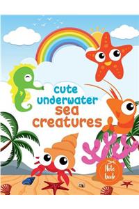 Notebook ( Cute Underwater Sea Creatures Cover )