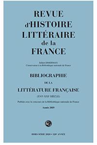 Bibliographie de la Litterature Francaise