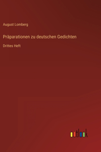 Präparationen zu deutschen Gedichten