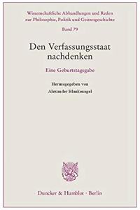 Den Verfassungsstaat Nachdenken