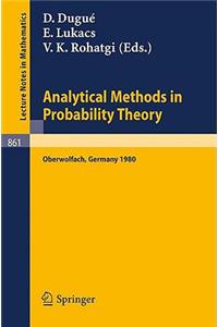 Analytical Methods in Probability Theory